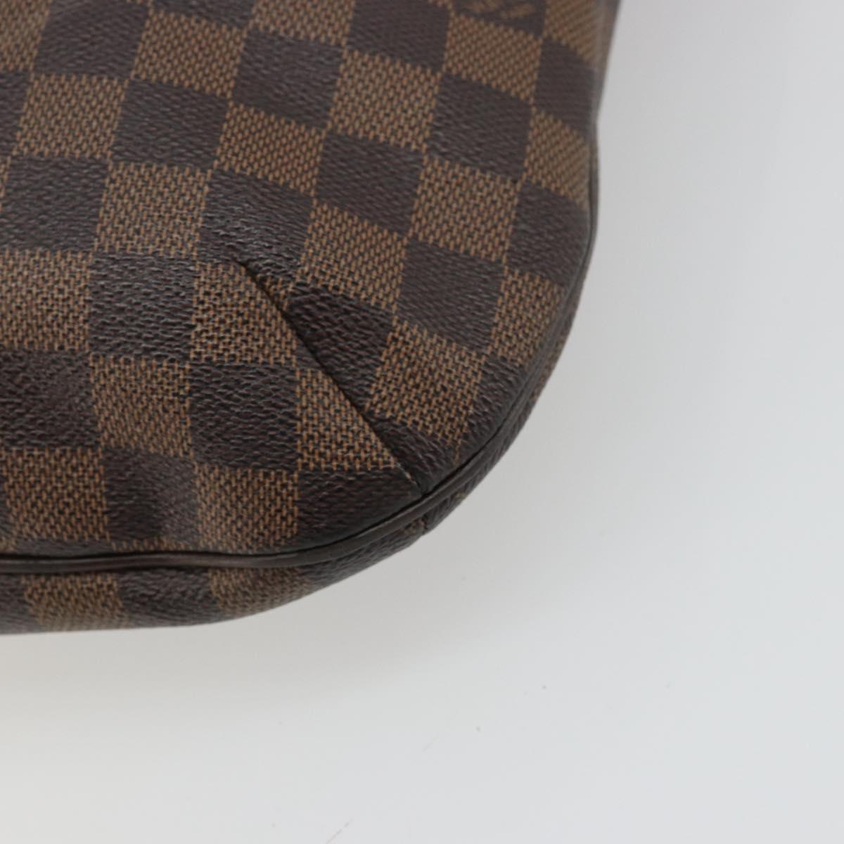 LOUIS VUITTON Damier Ebene Bloomsbury GM Shoulder Bag N42250 LV Auth BA12087