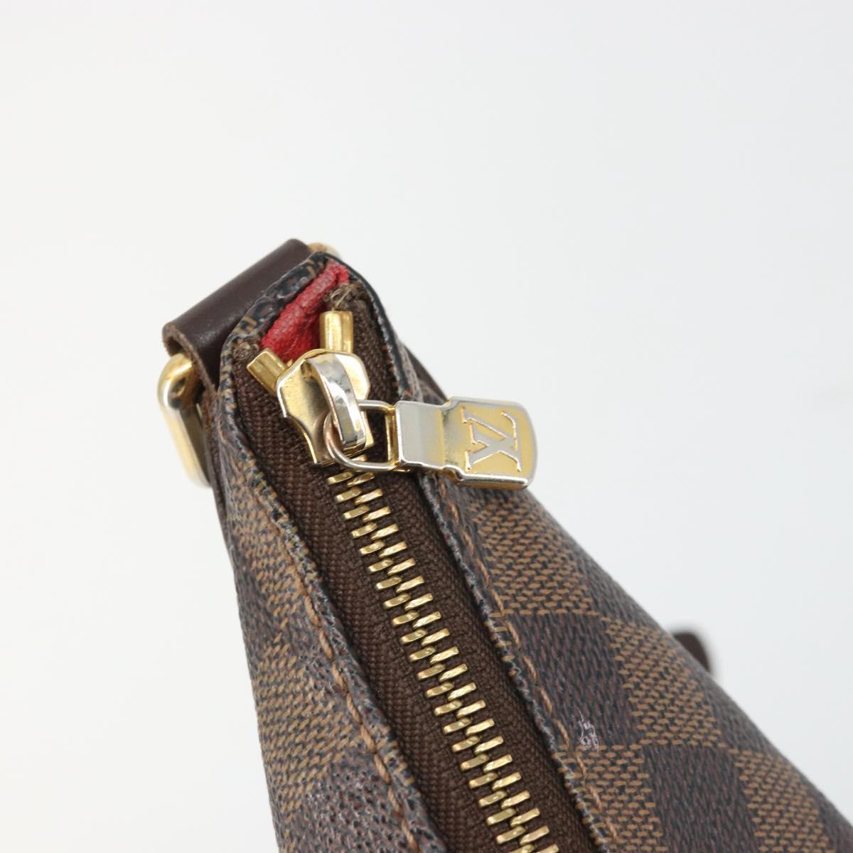 LOUIS VUITTON Damier Ebene Bloomsbury GM Shoulder Bag N42250 LV Auth BA12087