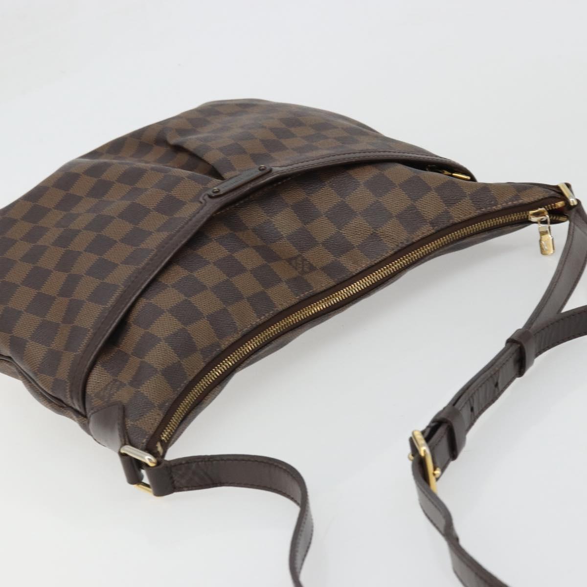 LOUIS VUITTON Damier Ebene Bloomsbury GM Shoulder Bag N42250 LV Auth BA12087