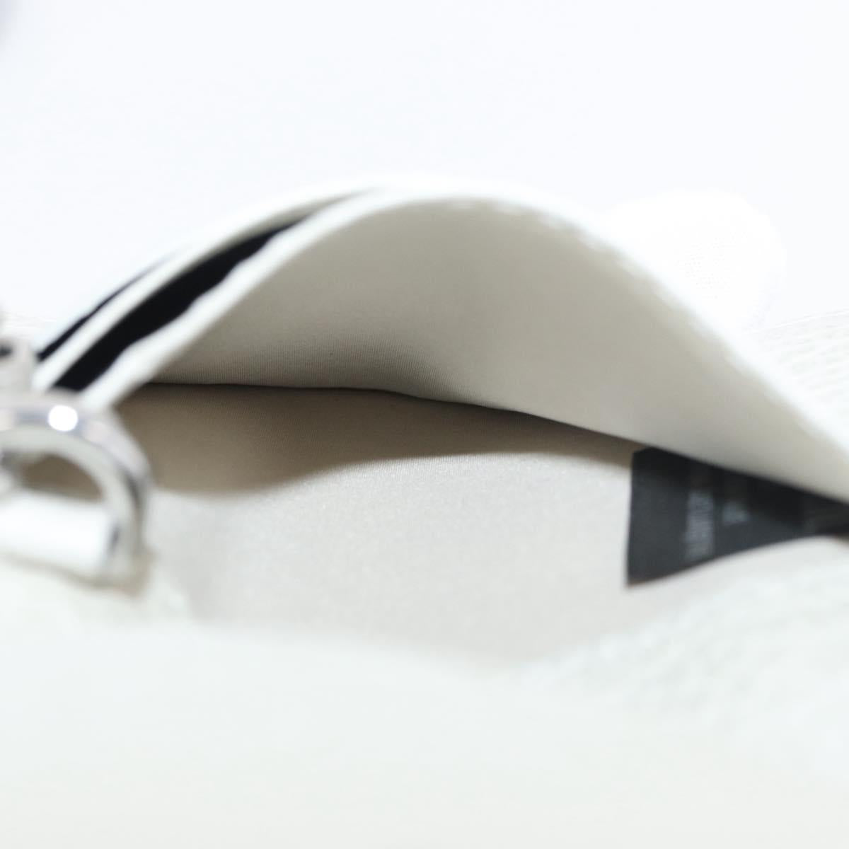 Maison Margiela Card Key Case Leather White Auth BA12102A