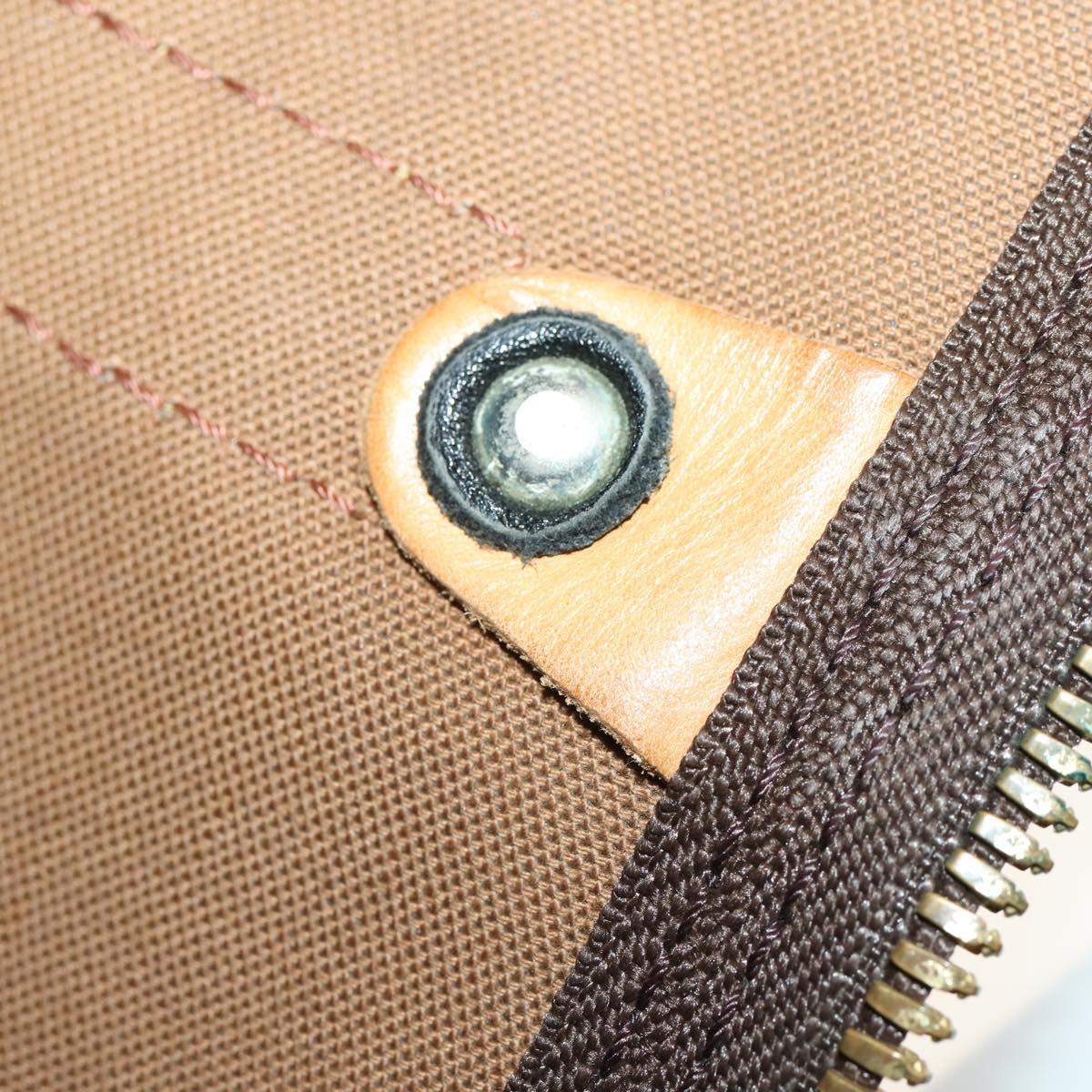 LOUIS VUITTON Monogram Keepall Bandouliere 60 Boston Bag M41412 LV Auth BA12107