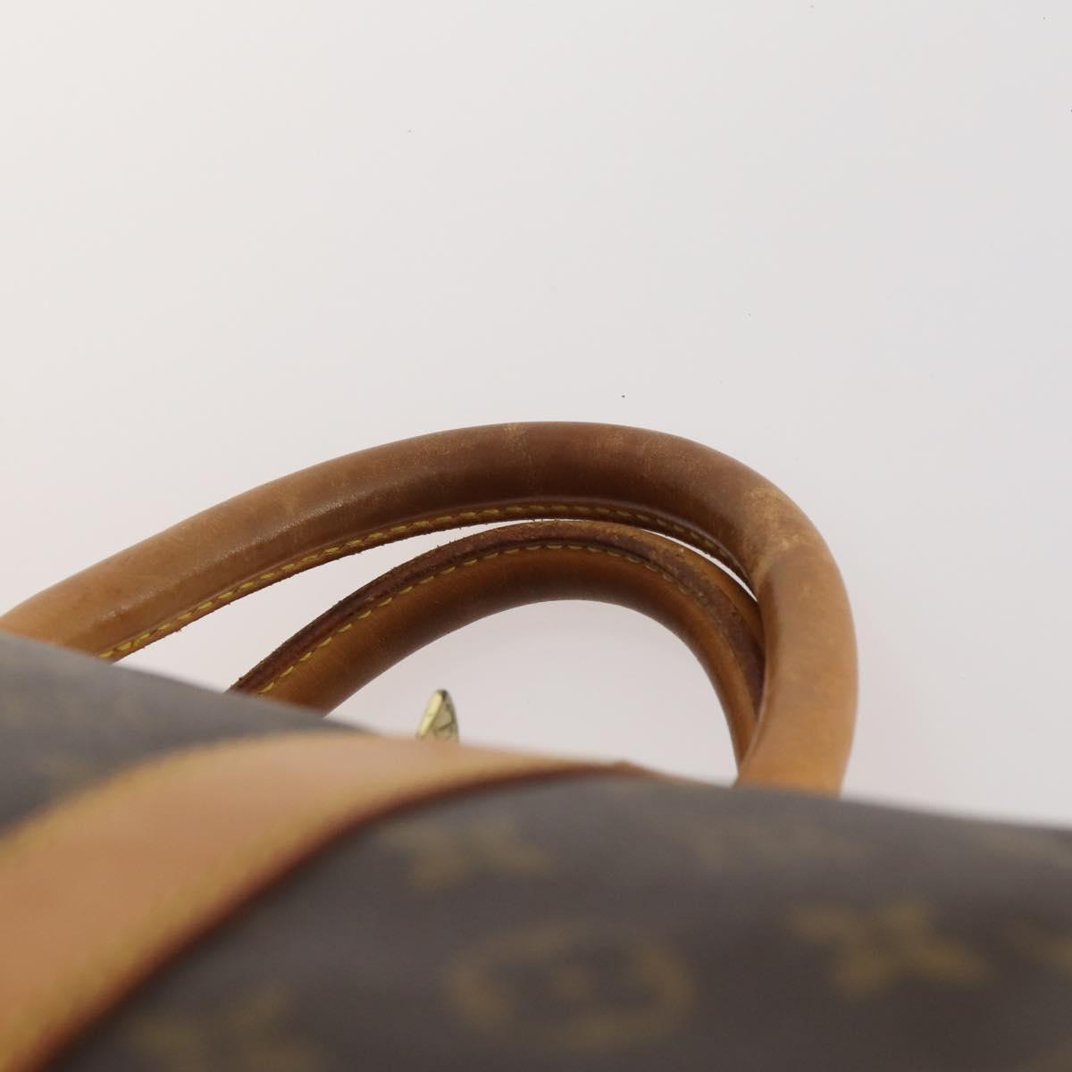 LOUIS VUITTON Monogram Keepall Bandouliere 60 Boston Bag M41412 LV Auth BA12107