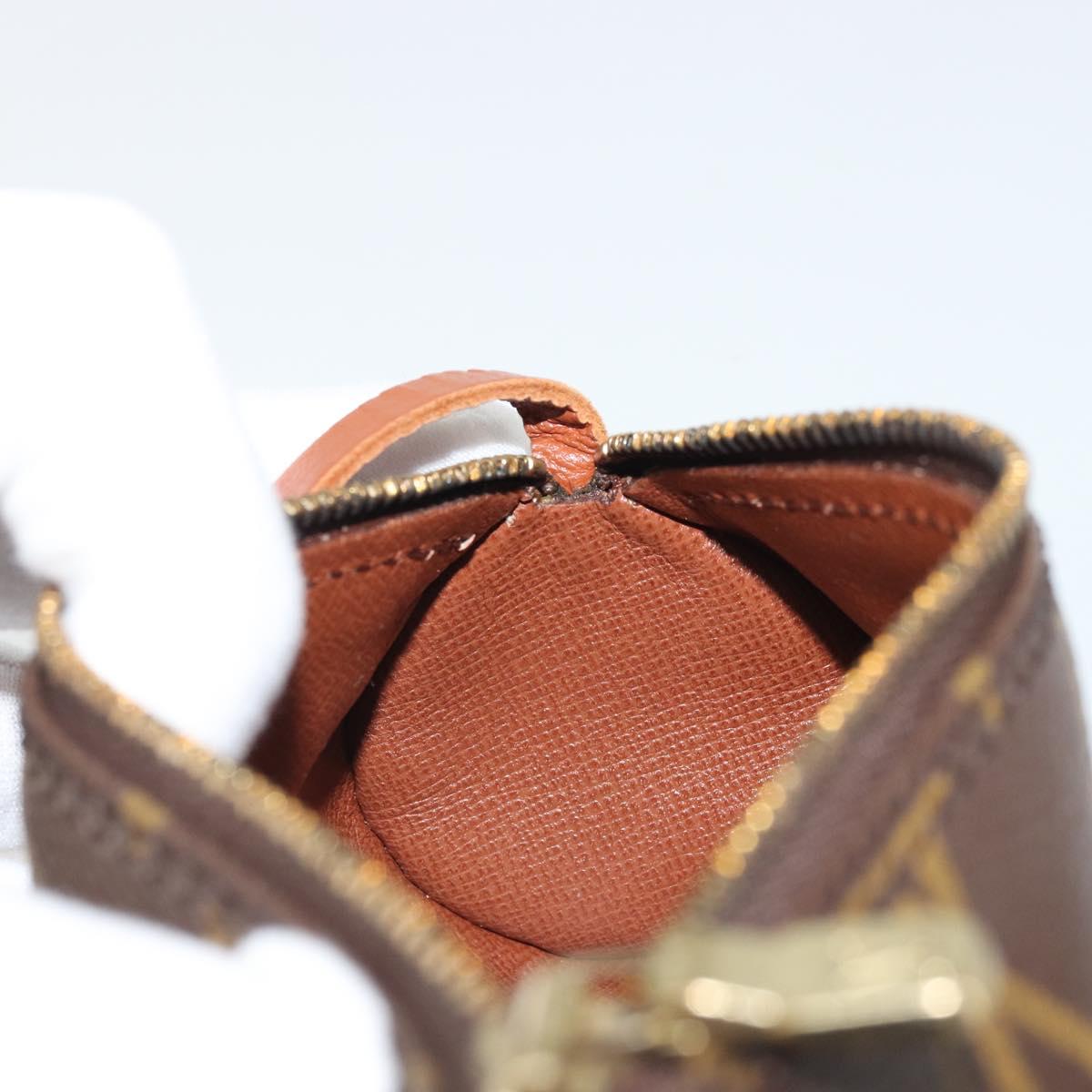 LOUIS VUITTON Monogram Papillon Pouch LV Auth BA12116