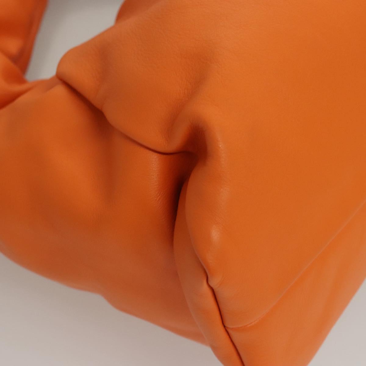 BOTTEGA VENETA Shoulder Bag Leather Orange Auth BA1216AM