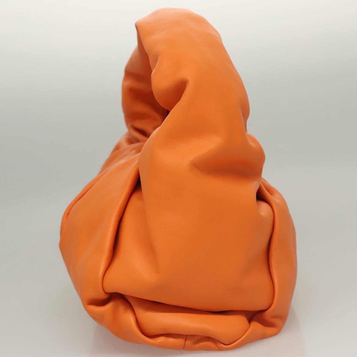 BOTTEGA VENETA Shoulder Bag Leather Orange Auth BA1216AM