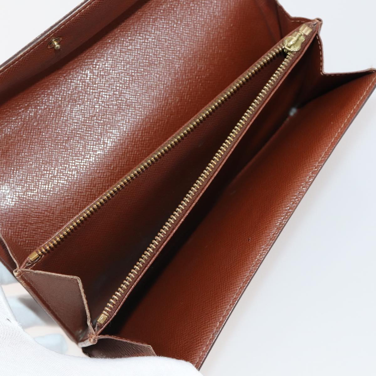 LOUIS VUITTON Monogram Wallet 5 Set LV Auth BA12178
