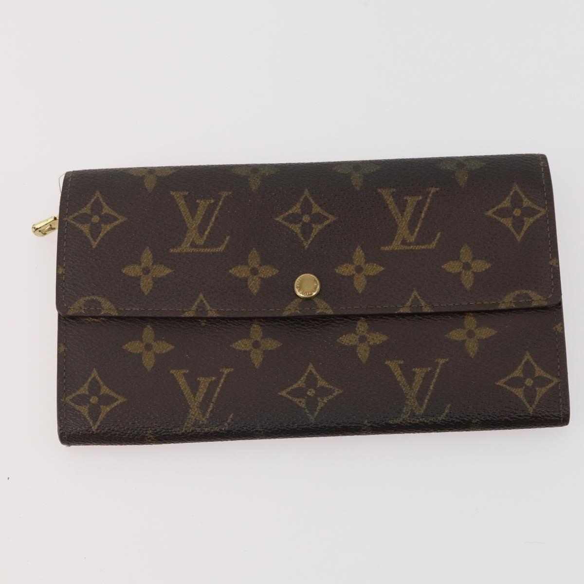 LOUIS VUITTON Monogram Wallet 5 Set LV Auth BA12178
