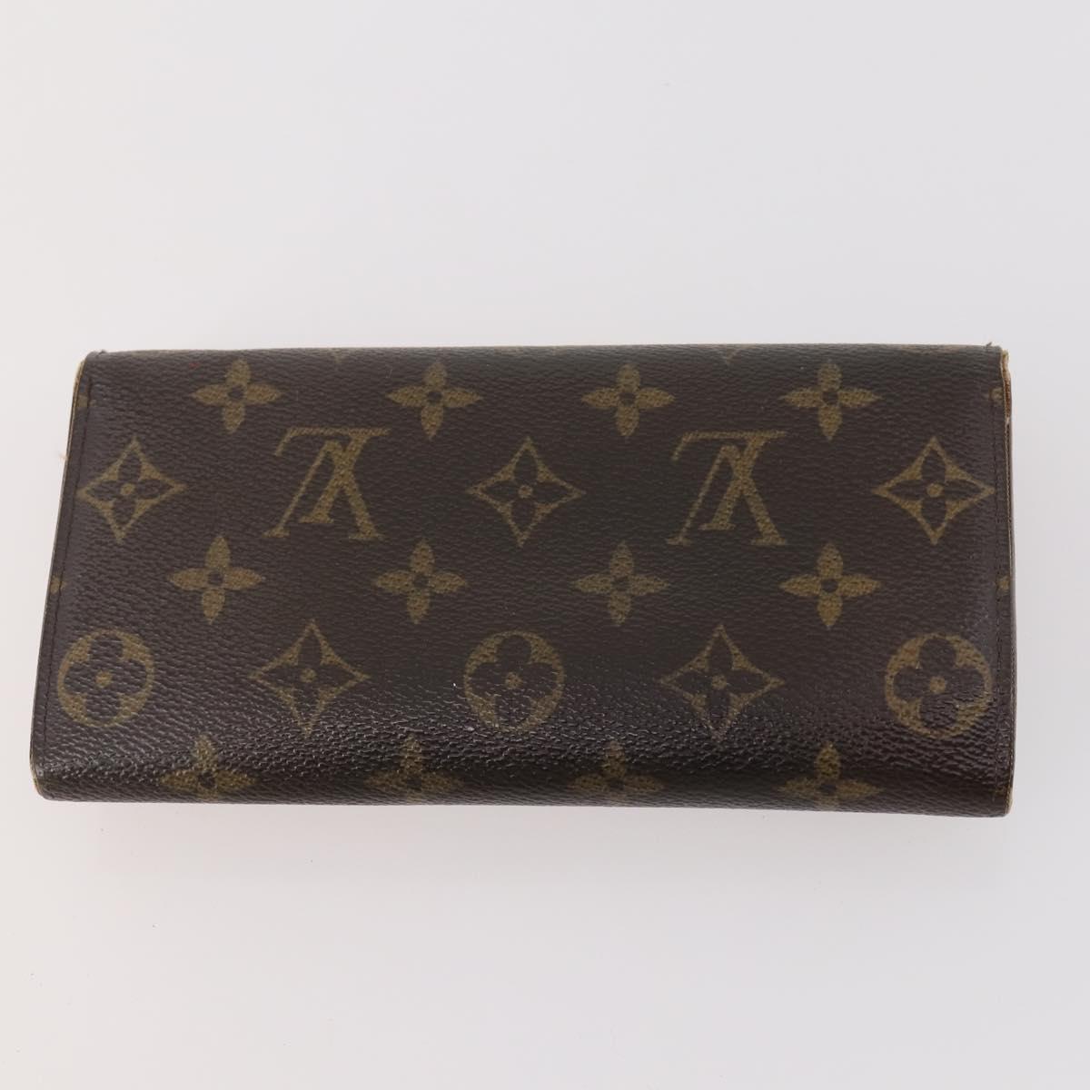 LOUIS VUITTON Monogram Wallet 5 Set LV Auth BA12178