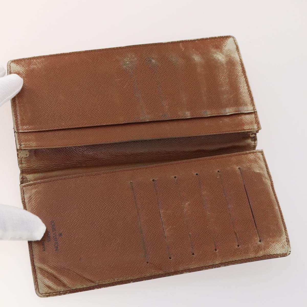 LOUIS VUITTON Monogram Wallet 5 Set LV Auth BA12178