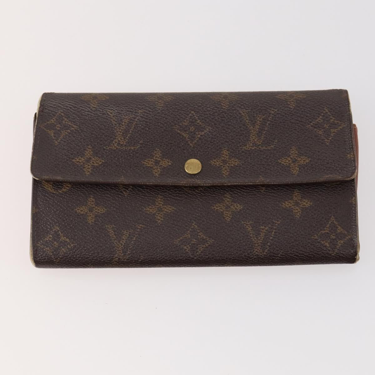 LOUIS VUITTON Monogram Wallet 5 Set LV Auth BA12178
