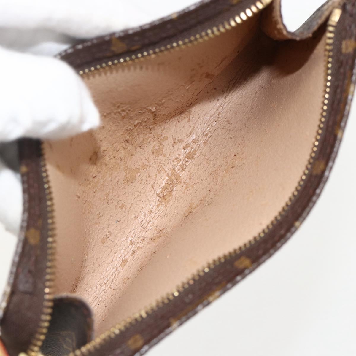 LOUIS VUITTON Monogram Bucket PM Accessory Pouch LV Auth BA12185