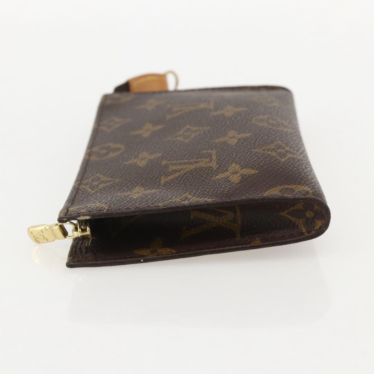 LOUIS VUITTON Monogram Bucket PM Accessory Pouch LV Auth BA12185