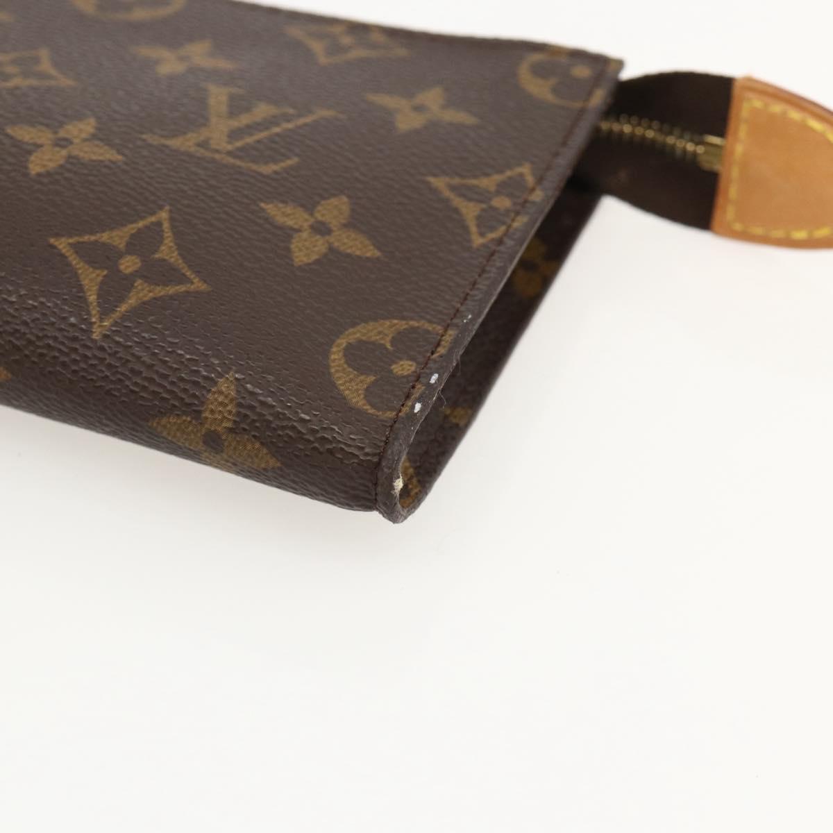 LOUIS VUITTON Monogram Bucket PM Accessory Pouch LV Auth BA12185