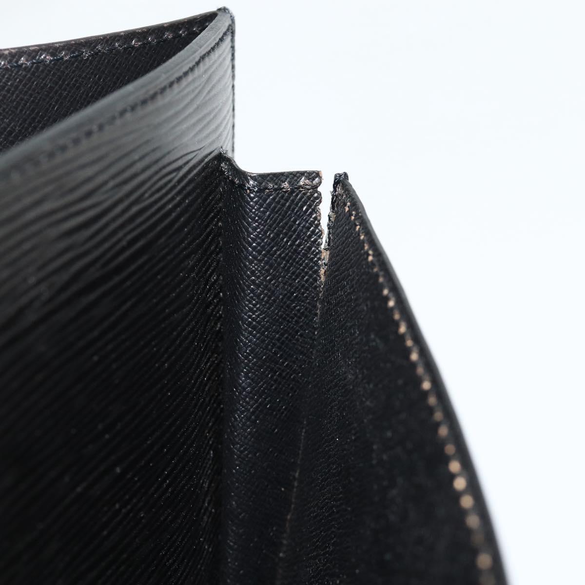 LOUIS VUITTON Epi Monceau 28 Hand Bag Black M52122 LV Auth BA12216