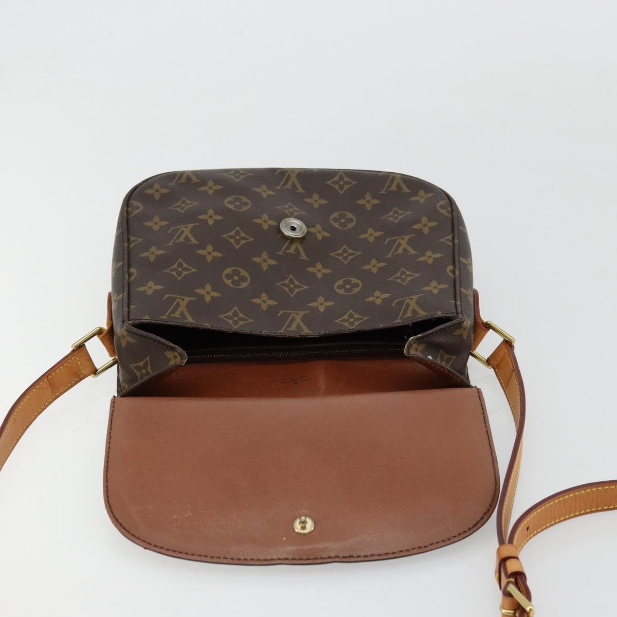 LOUIS VUITTON Monogram Saint Cloud GM Shoulder Bag M51242 LV Auth BA12220