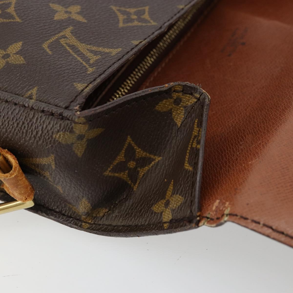LOUIS VUITTON Monogram Saint Cloud GM Shoulder Bag M51242 LV Auth BA12220