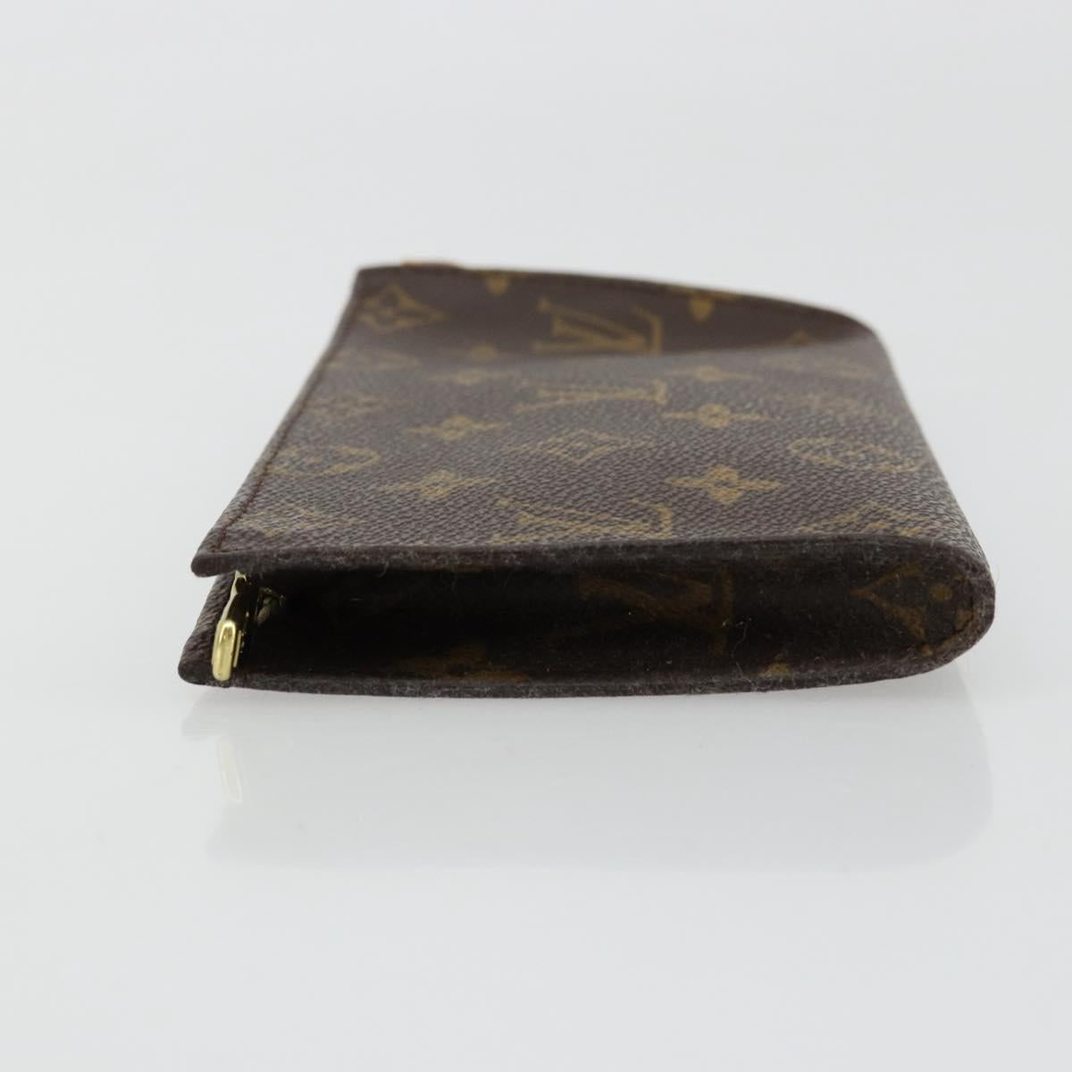 LOUIS VUITTON Monogram Bucket GM Accessory Pouch LV Auth BA12224