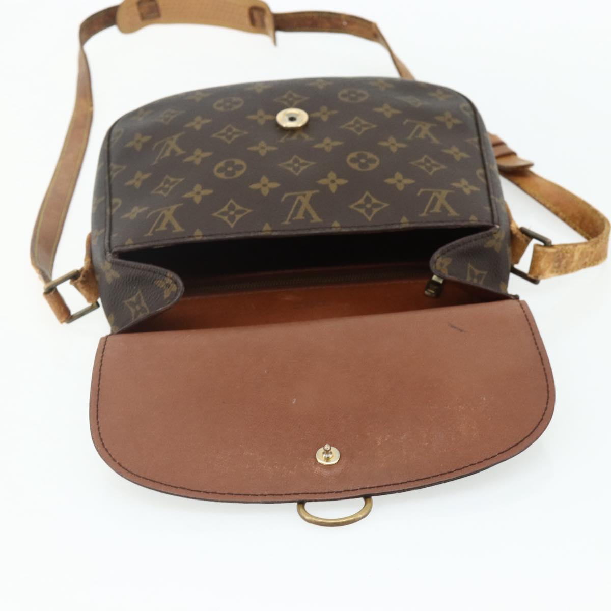 LOUIS VUITTON Monogram Saint Cloud GM Shoulder Bag M51242 LV Auth BA12226