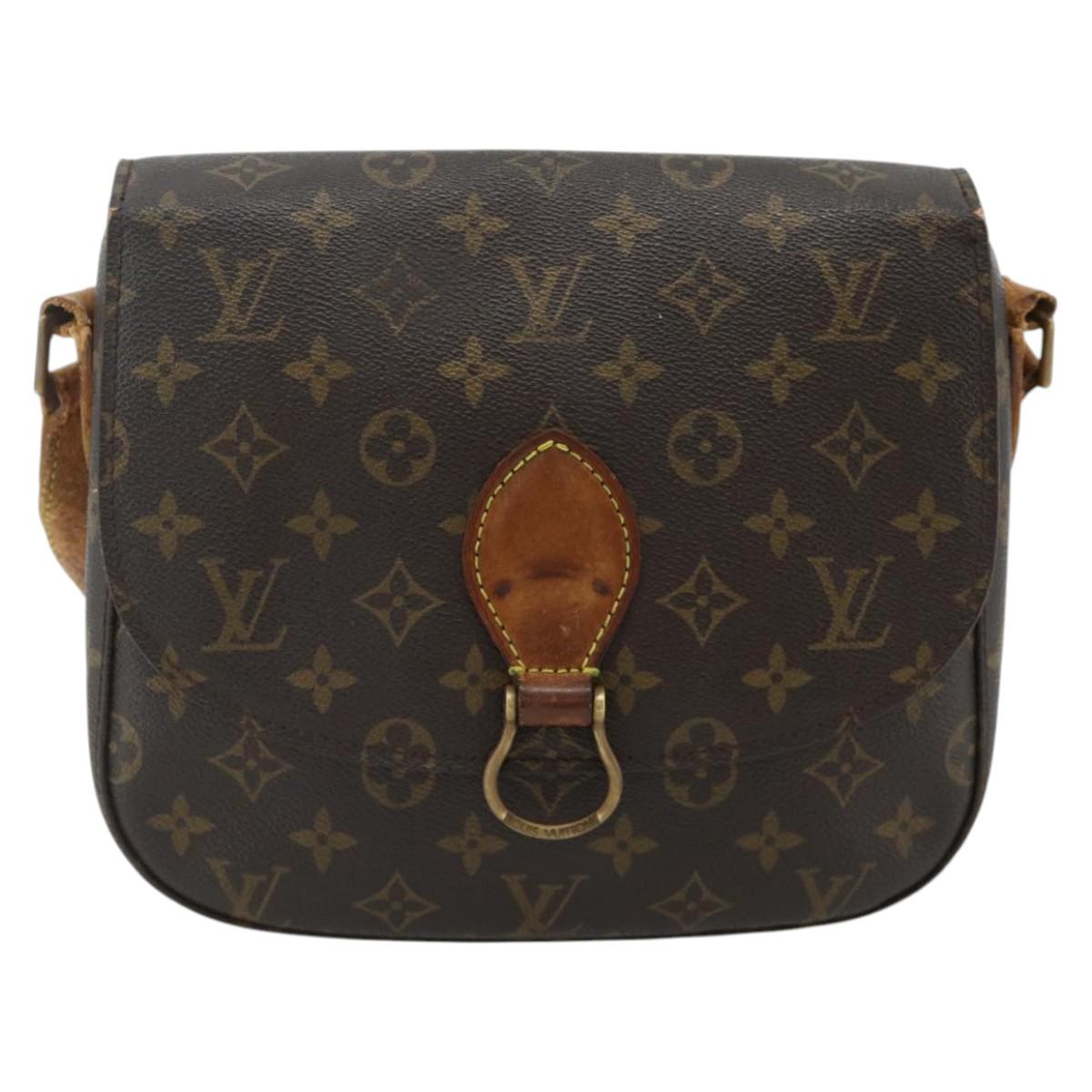 LOUIS VUITTON Monogram Saint Cloud GM Shoulder Bag M51242 LV Auth BA12226