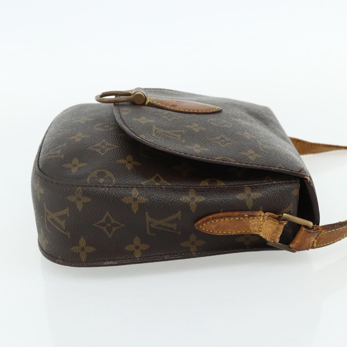 LOUIS VUITTON Monogram Saint Cloud GM Shoulder Bag M51242 LV Auth BA12226