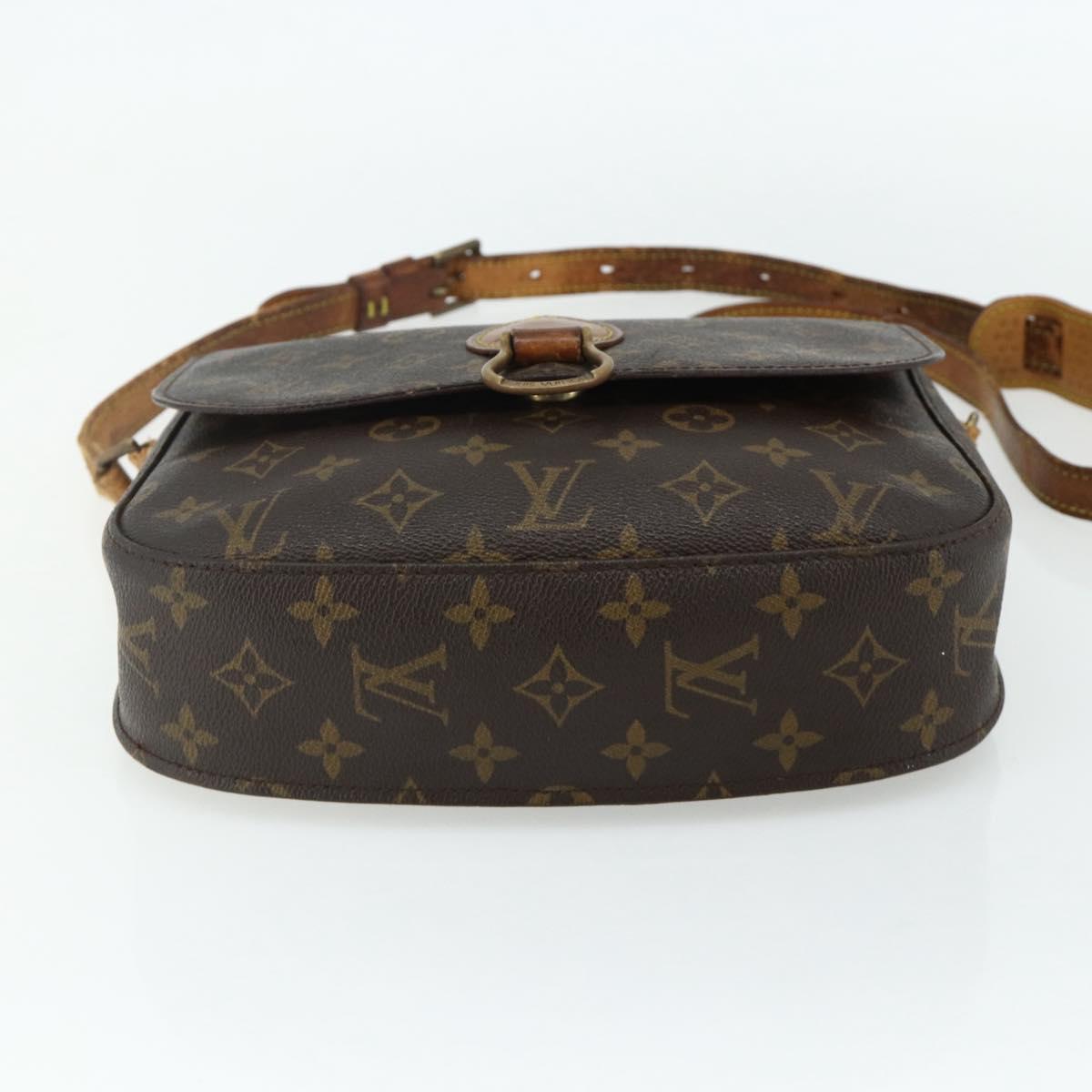 LOUIS VUITTON Monogram Saint Cloud GM Shoulder Bag M51242 LV Auth BA12226
