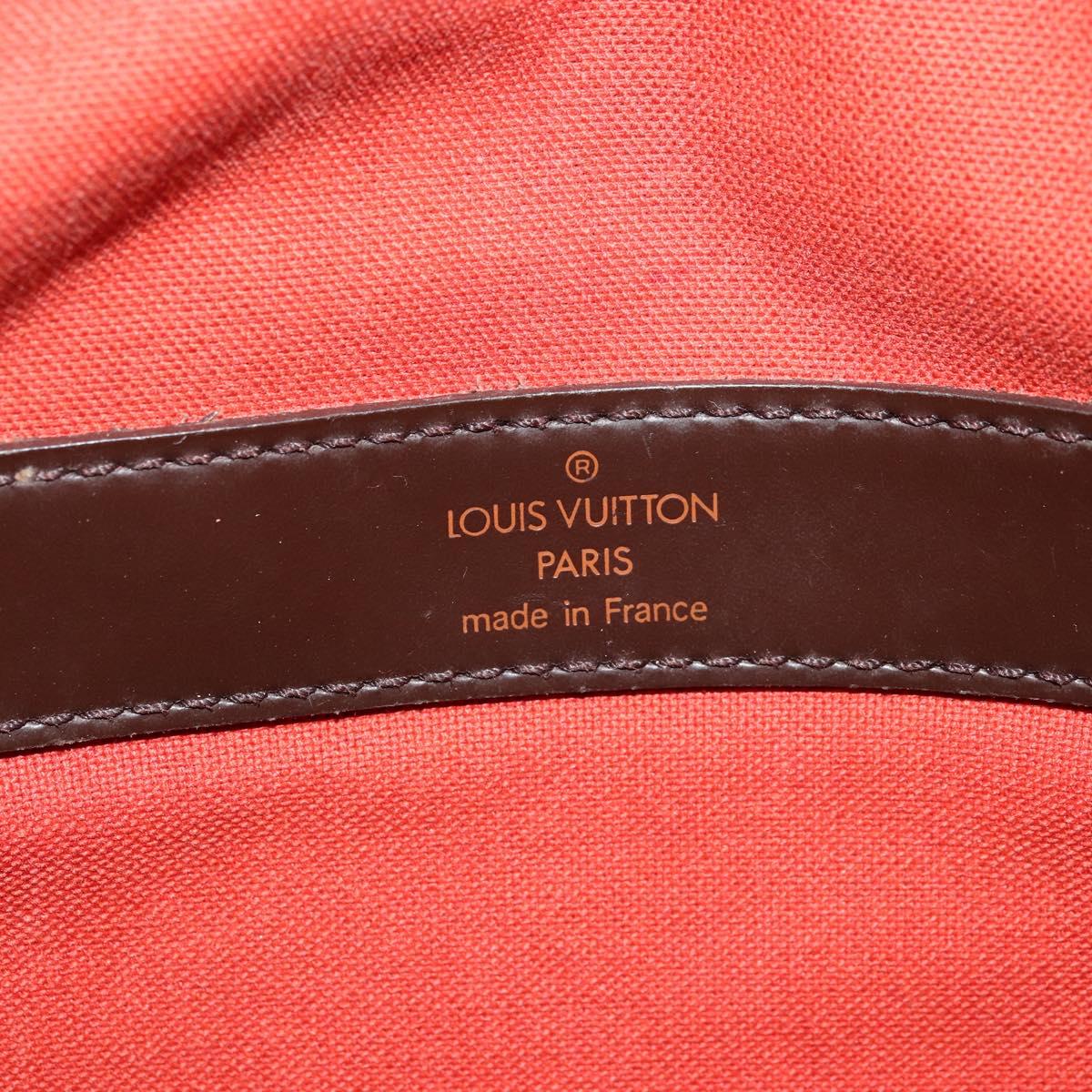LOUIS VUITTON Damier Ebene Naviglio Shoulder Bag N45255 LV Auth BA12240