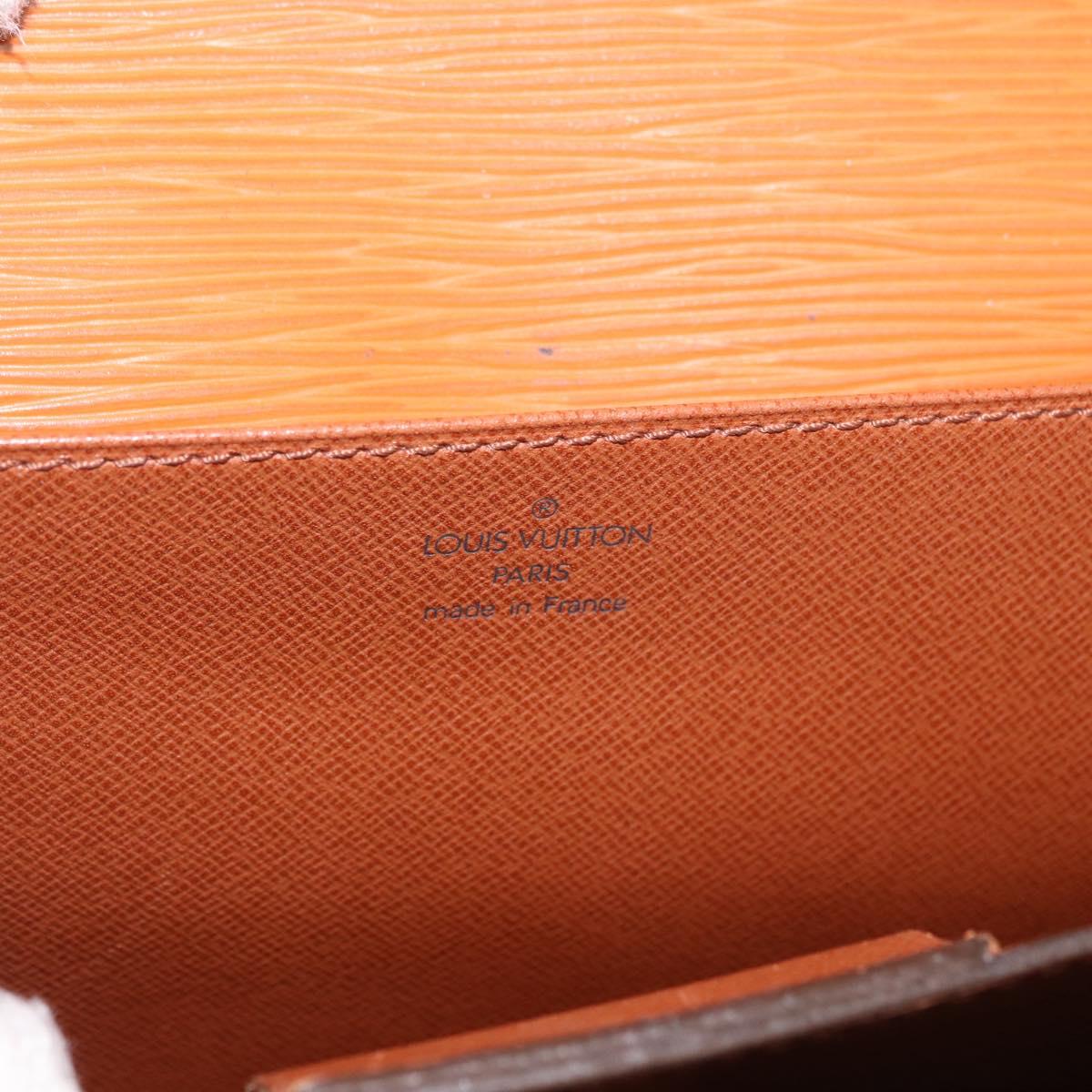 LOUIS VUITTON Epi Serviette Conseiller Briefcase Zipangu M54428 Auth BA12244