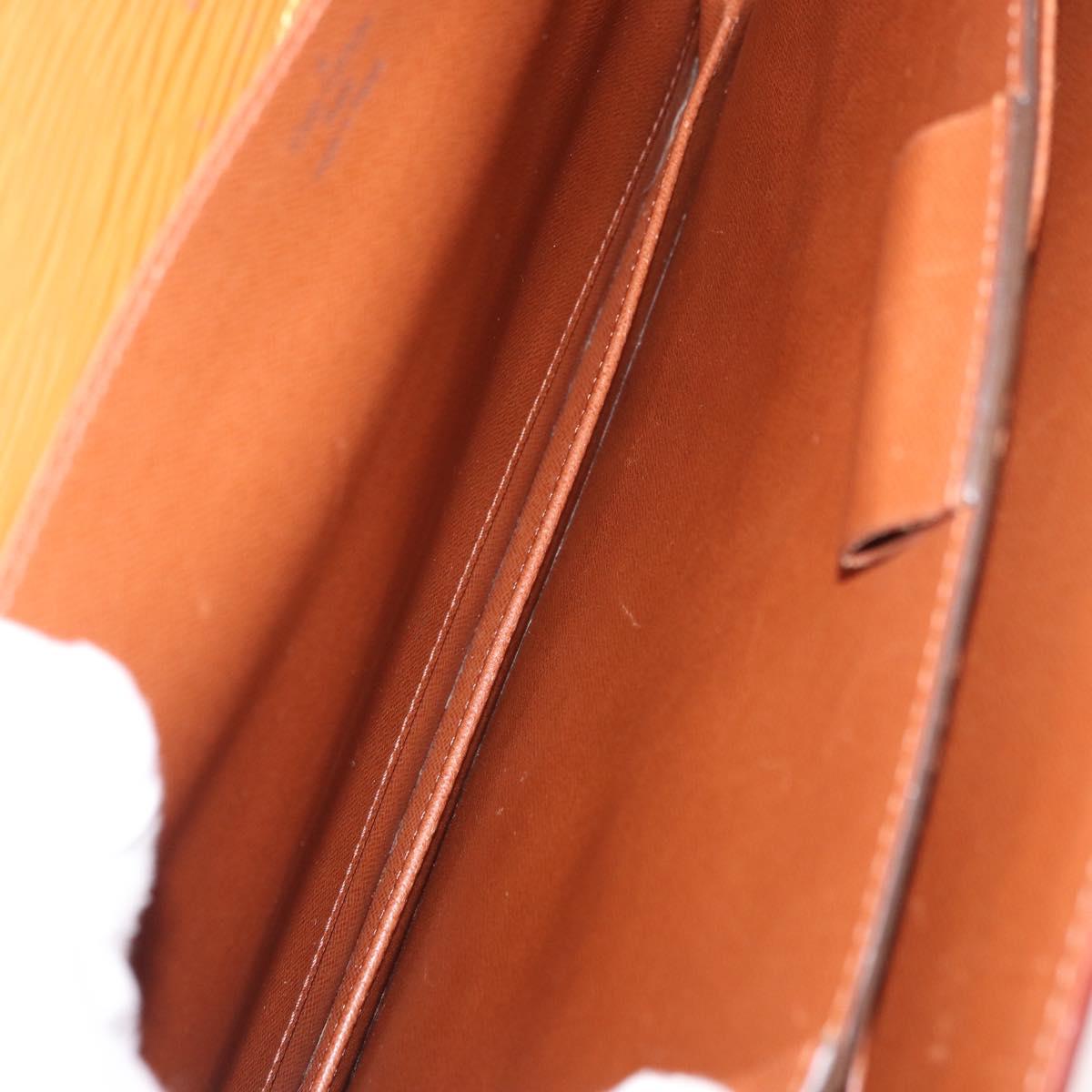 LOUIS VUITTON Epi Serviette Conseiller Briefcase Zipangu M54428 Auth BA12244