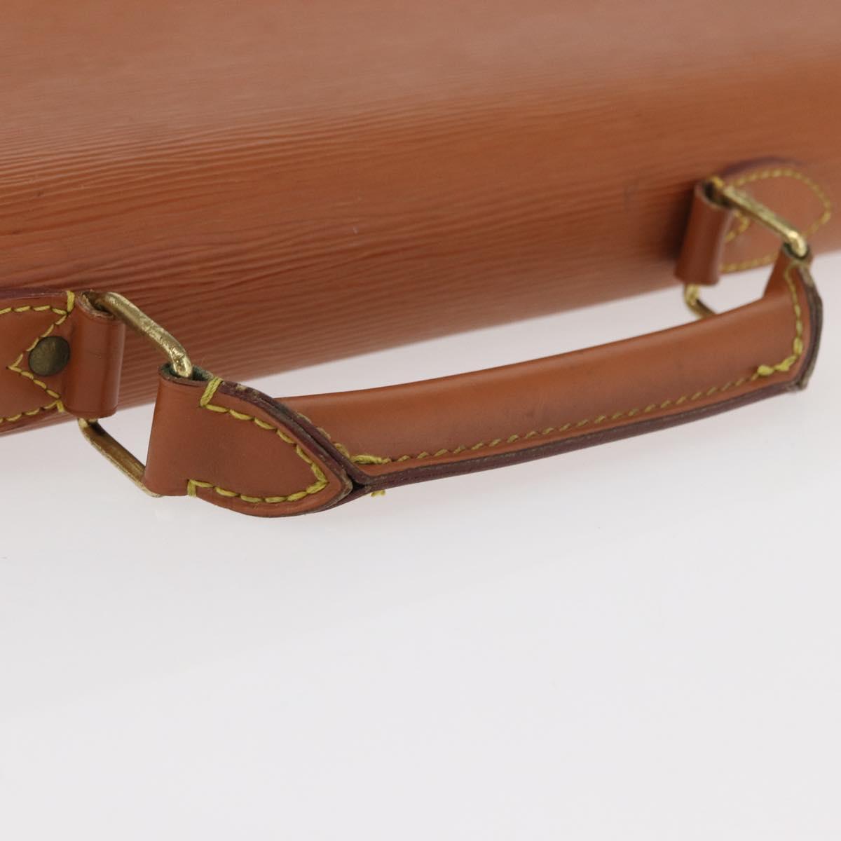 LOUIS VUITTON Epi Serviette Conseiller Briefcase Zipangu M54428 Auth BA12244
