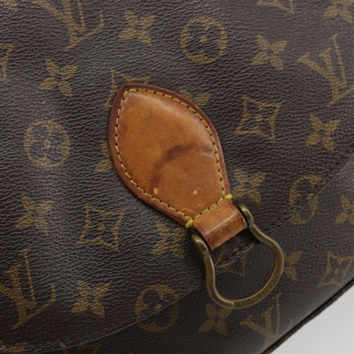 LOUIS VUITTON Monogram Saint Cloud GM Shoulder Bag M51242 LV Auth BA12247