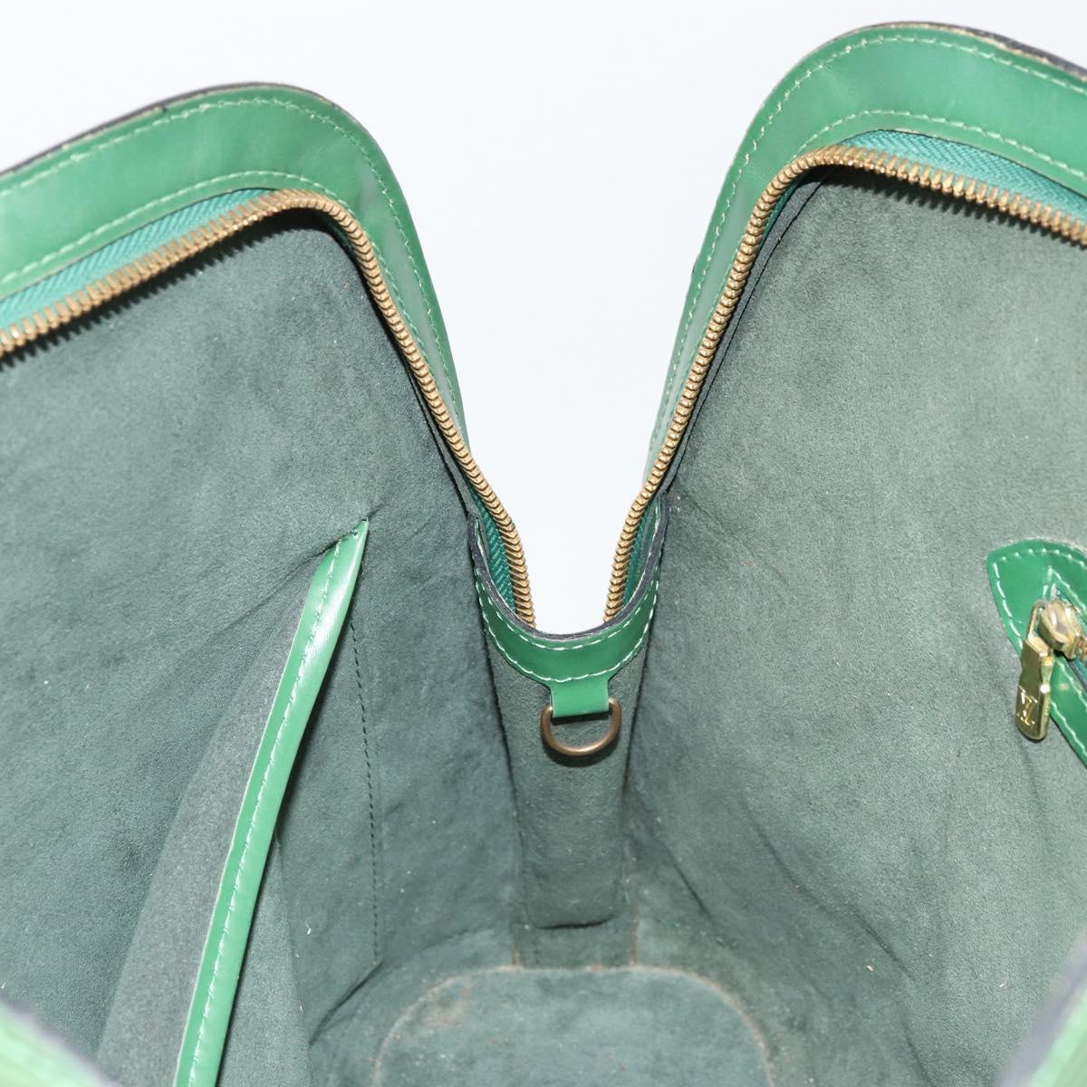 LOUIS VUITTON Epi Lussac Shoulder Bag Green M52284 LV Auth BA12273
