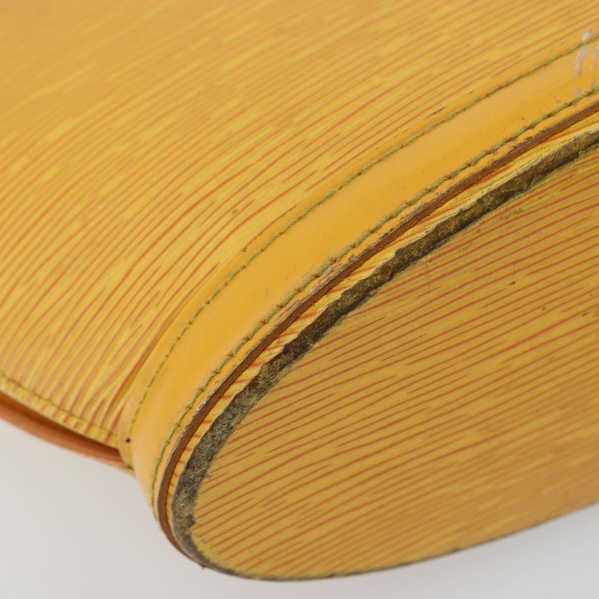 LOUIS VUITTON Epi Saint Jacques Hand Bag Yellow M52279 LV Auth BA12274