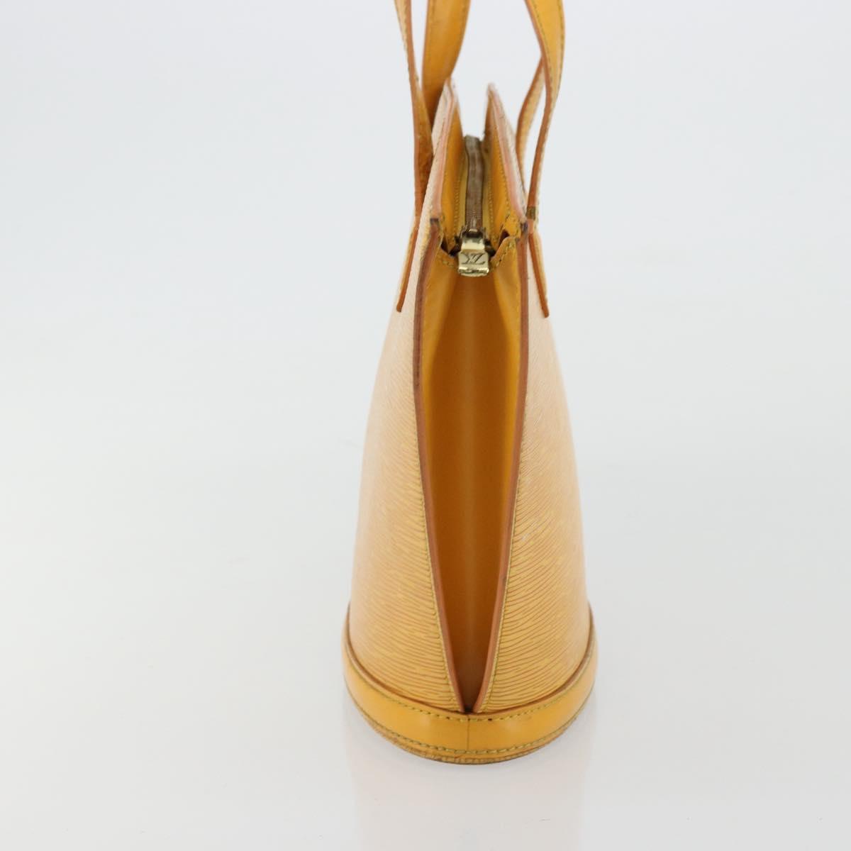 LOUIS VUITTON Epi Saint Jacques Hand Bag Yellow M52279 LV Auth BA12274
