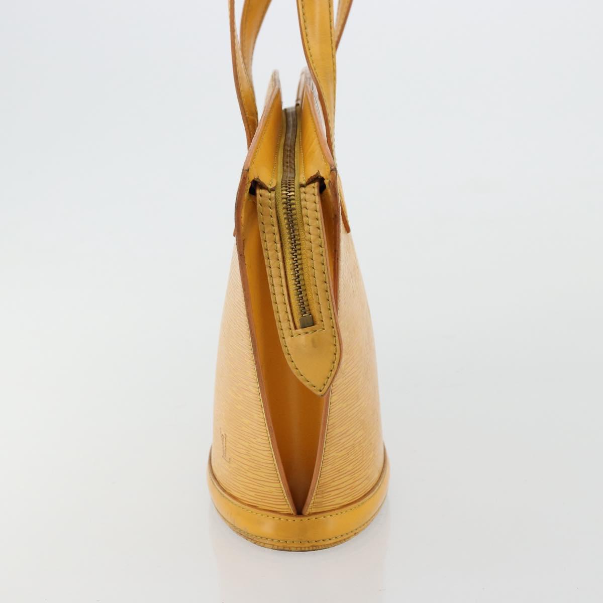 LOUIS VUITTON Epi Saint Jacques Hand Bag Yellow M52279 LV Auth BA12274