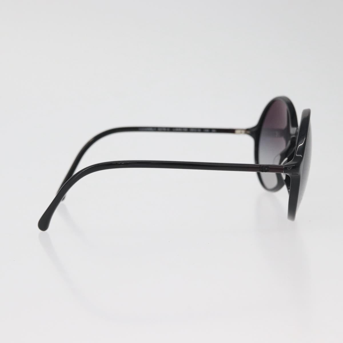 CHANEL Sunglasses plastic Black 5279-A CC Auth BA12282