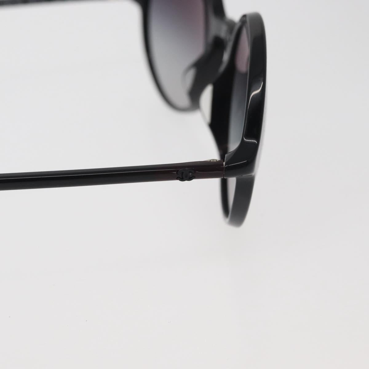 CHANEL Sunglasses plastic Black 5279-A CC Auth BA12282