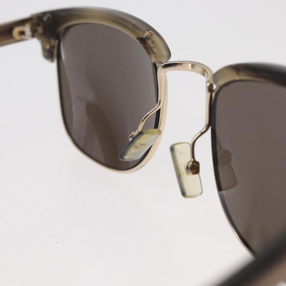 SAINT LAURENT Sunglasses plastic Beige SL5 Auth BA12284