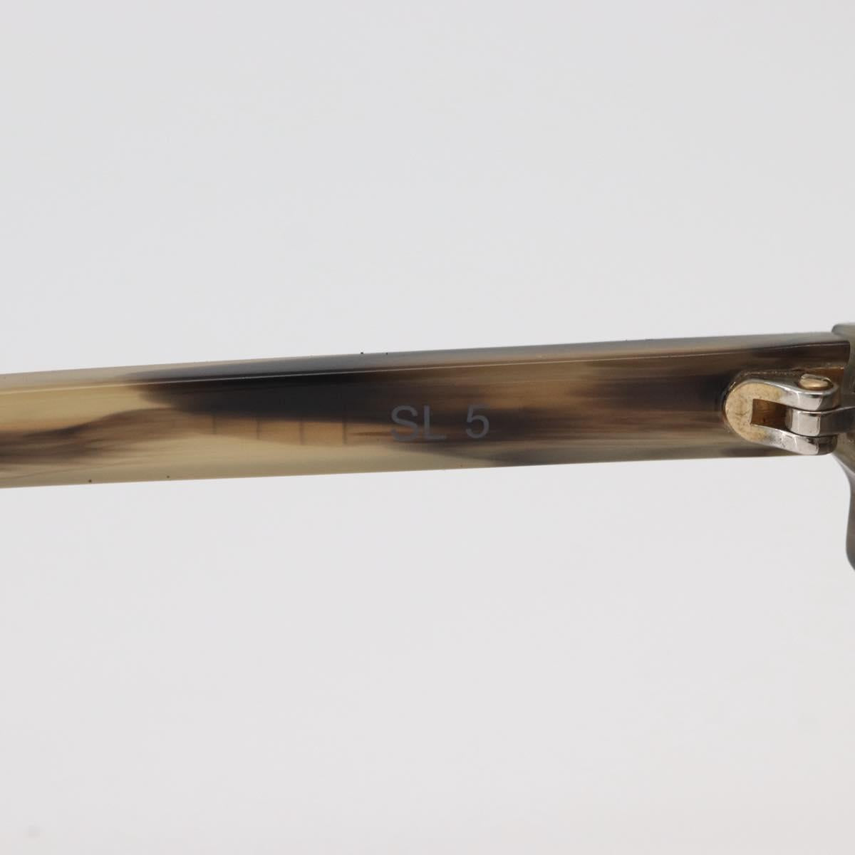 SAINT LAURENT Sunglasses plastic Beige SL5 Auth BA12284