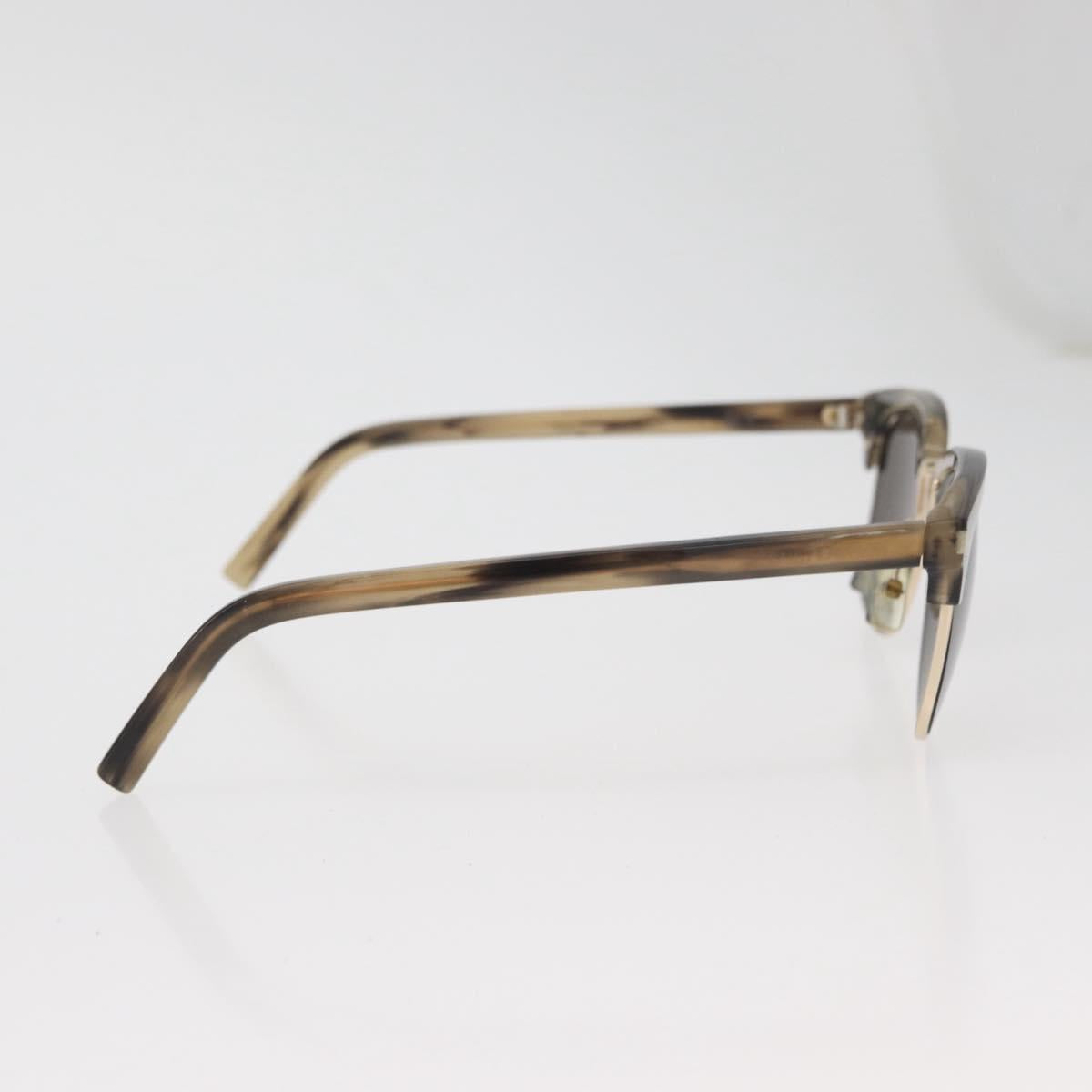 SAINT LAURENT Sunglasses plastic Beige SL5 Auth BA12284