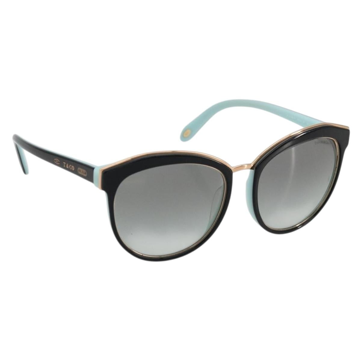 TIFFANY&Co. Sunglasses plastic Black TF4146-F Auth BA12286A