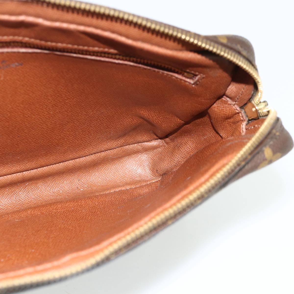 LOUIS VUITTON Monogram Marly Dragonne GM Clutch Bag M51825 LV Auth BA12298