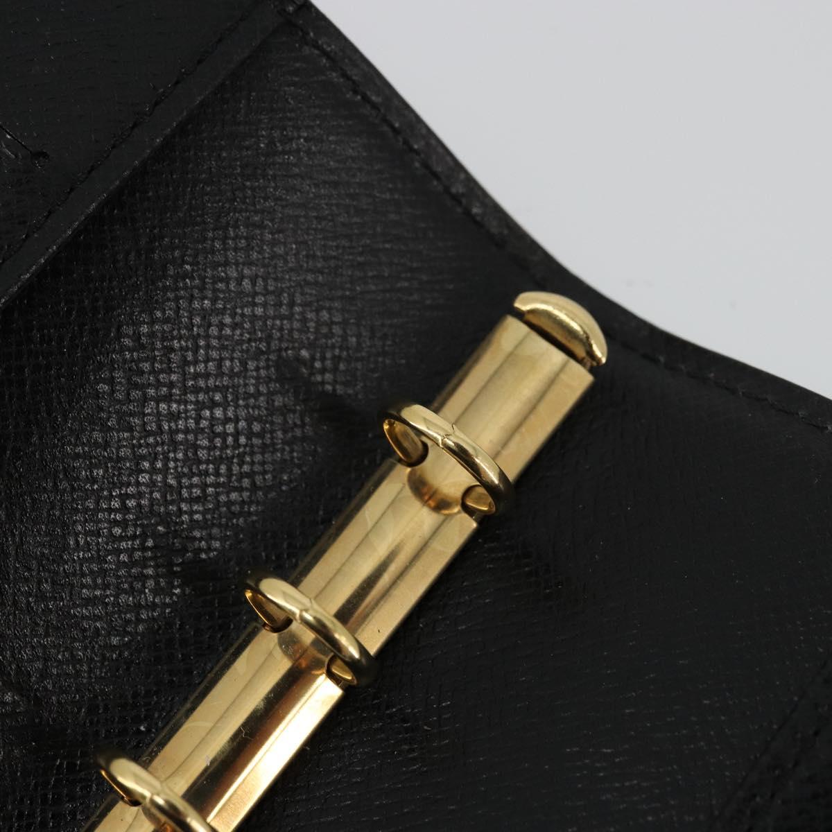 LOUIS VUITTON Epi Agenda PM Day Planner Cover Blue R20055 LV Auth BA12306