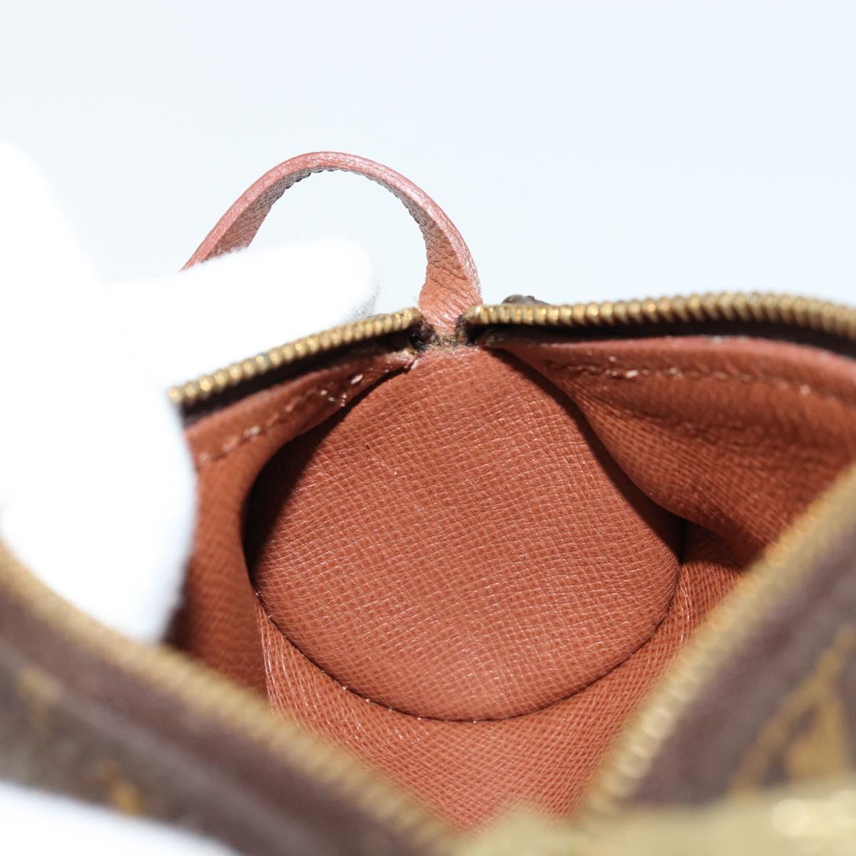 LOUIS VUITTON Monogram Papillon Pouch LV Auth BA12309