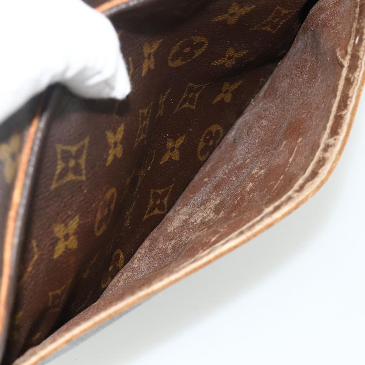 LOUIS VUITTON Monogram Jeune Fille MM Shoulder Bag M51226 LV Auth BA12321