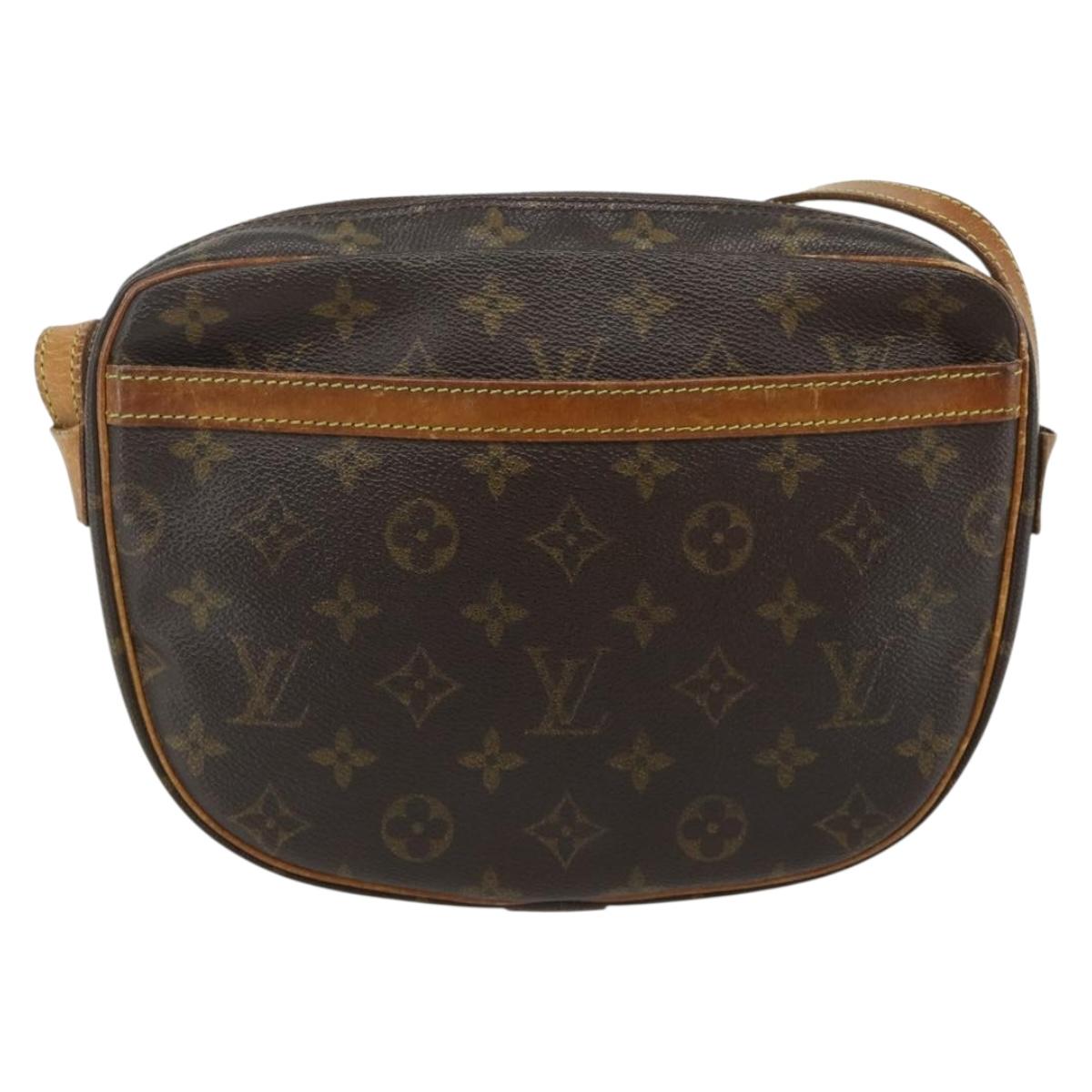 LOUIS VUITTON Monogram Jeune Fille MM Shoulder Bag M51226 LV Auth BA12321