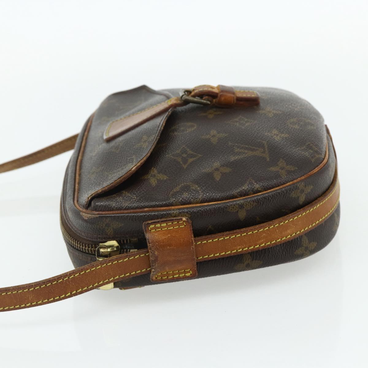 LOUIS VUITTON Monogram Jeune Fille MM Shoulder Bag M51226 LV Auth BA12321