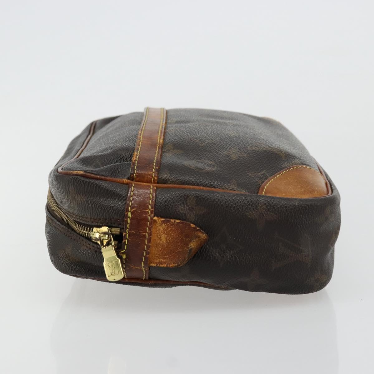 LOUIS VUITTON Monogram Compiegne 28 Clutch Bag M51845 LV Auth BA12322