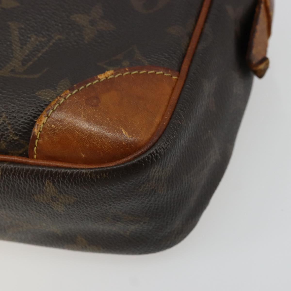 LOUIS VUITTON Monogram Compiegne 28 Clutch Bag M51845 LV Auth BA12322