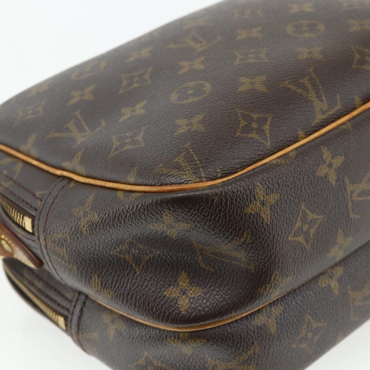 LOUIS VUITTON Monogram Reporter PM Shoulder Bag M45254 LV Auth BA12331