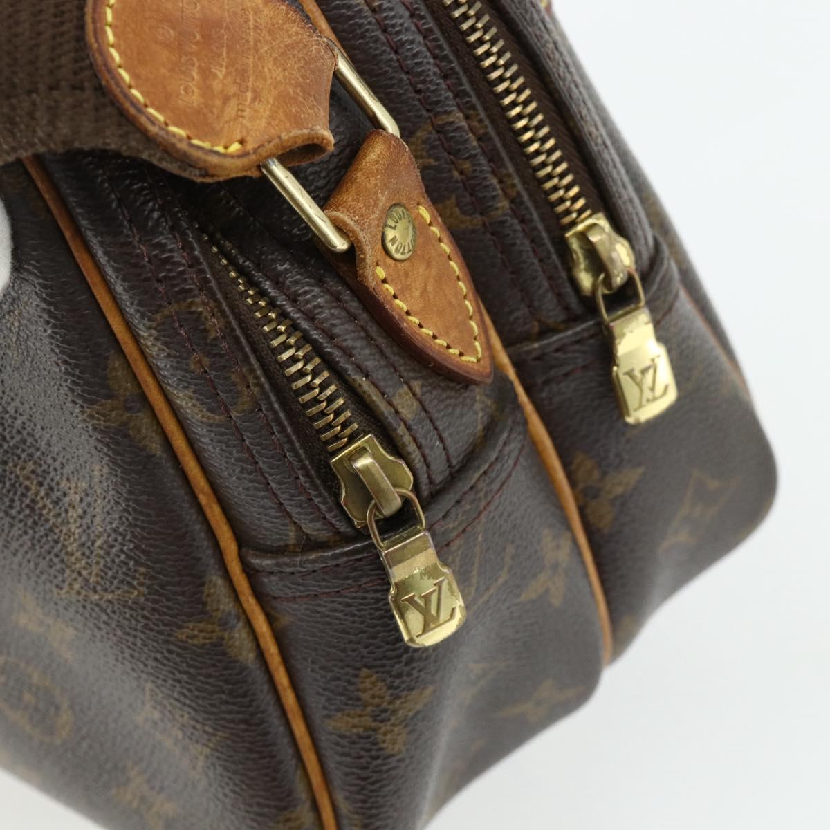 LOUIS VUITTON Monogram Reporter PM Shoulder Bag M45254 LV Auth BA12331